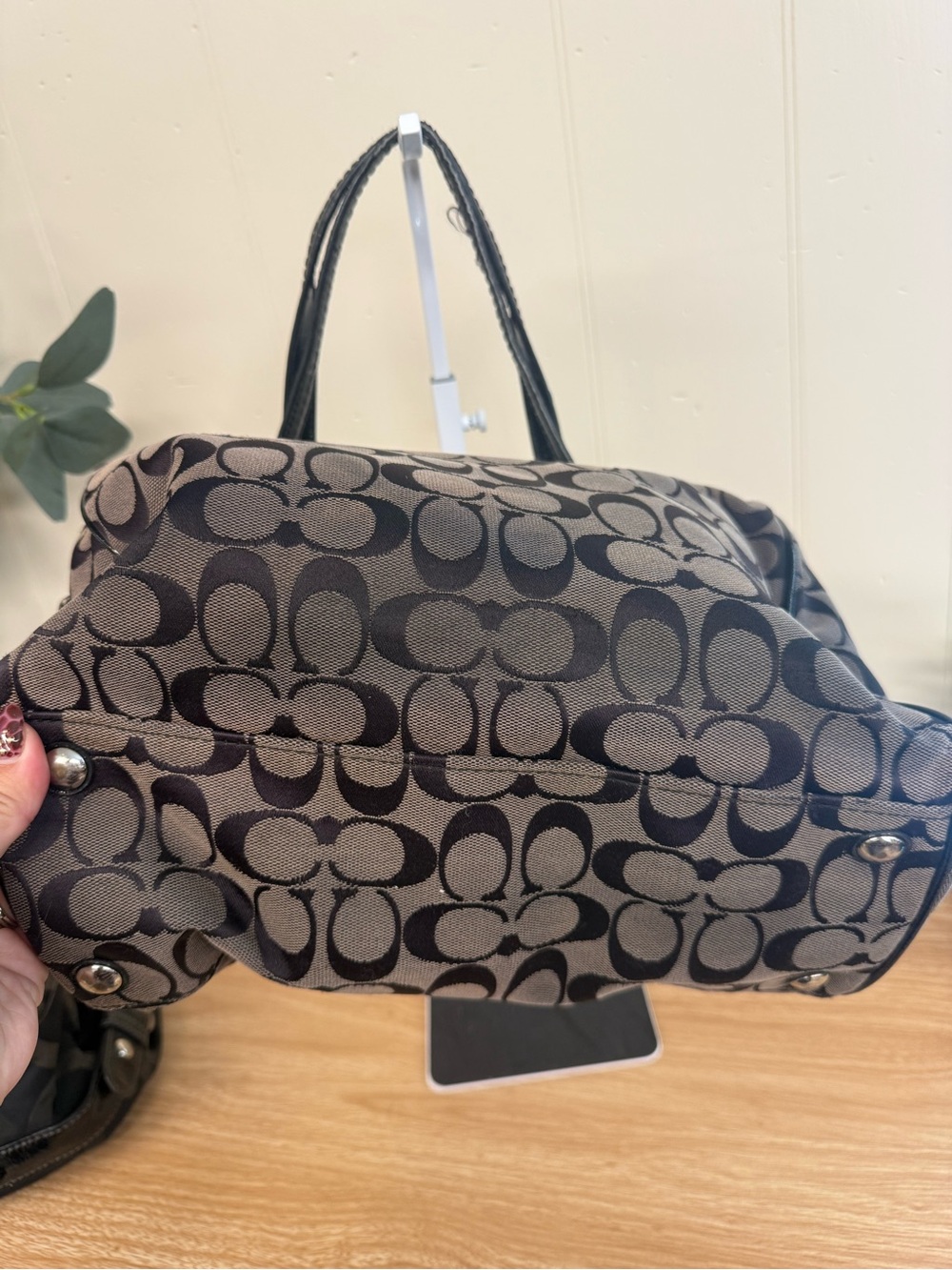 Coach python shoulder bag - Picture 6 of 8